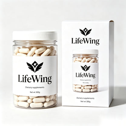 LifeWing Dietary Supplement Capsules, Daily Wellness Nutritional Support, Adult Health Care Supplement Capsules for Men and Women