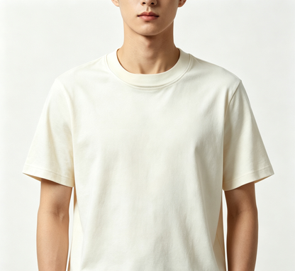 Huntlion Basic Crew Neck Short‑Sleeve T‑Shirt, Premium Soft Cotton Casual Plain Tee for Men