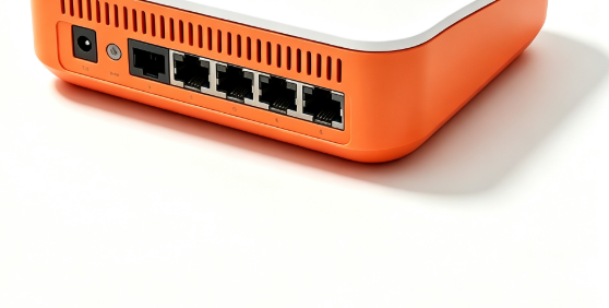 Linkhare Wireless Router, Multi-Port Gigabit Ethernet Home Internet Router, Long Range High Speed WiFi Router, Plug & Play Easy Setup Router for Home & Small Office
