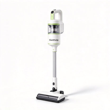 Swithelp Cordless Stick Vacuum Cleaner, Powerful Suction Handheld Vacuum, Rechargeable Vacuum for Hardwood Floor Carpet Pet Hair Home Cleaning