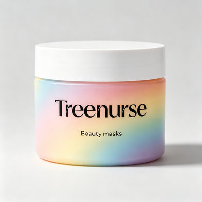 Treenurse Hydrating Brightening Facial Beauty Mask, Cream Texture Nourishing Face Mask for Dry, Dull & Sensitive Skin