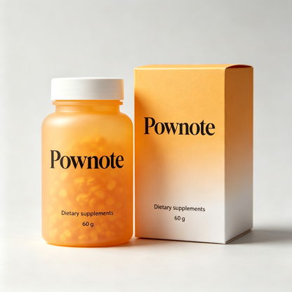 Pownote Daily Dietary Supplement Soft Granules, Natural Wellness Support, Easy-to-Take Oral Nutritional Supplement for Men & Women, Daily Health Maintenance Vitamins & Minerals Supplement