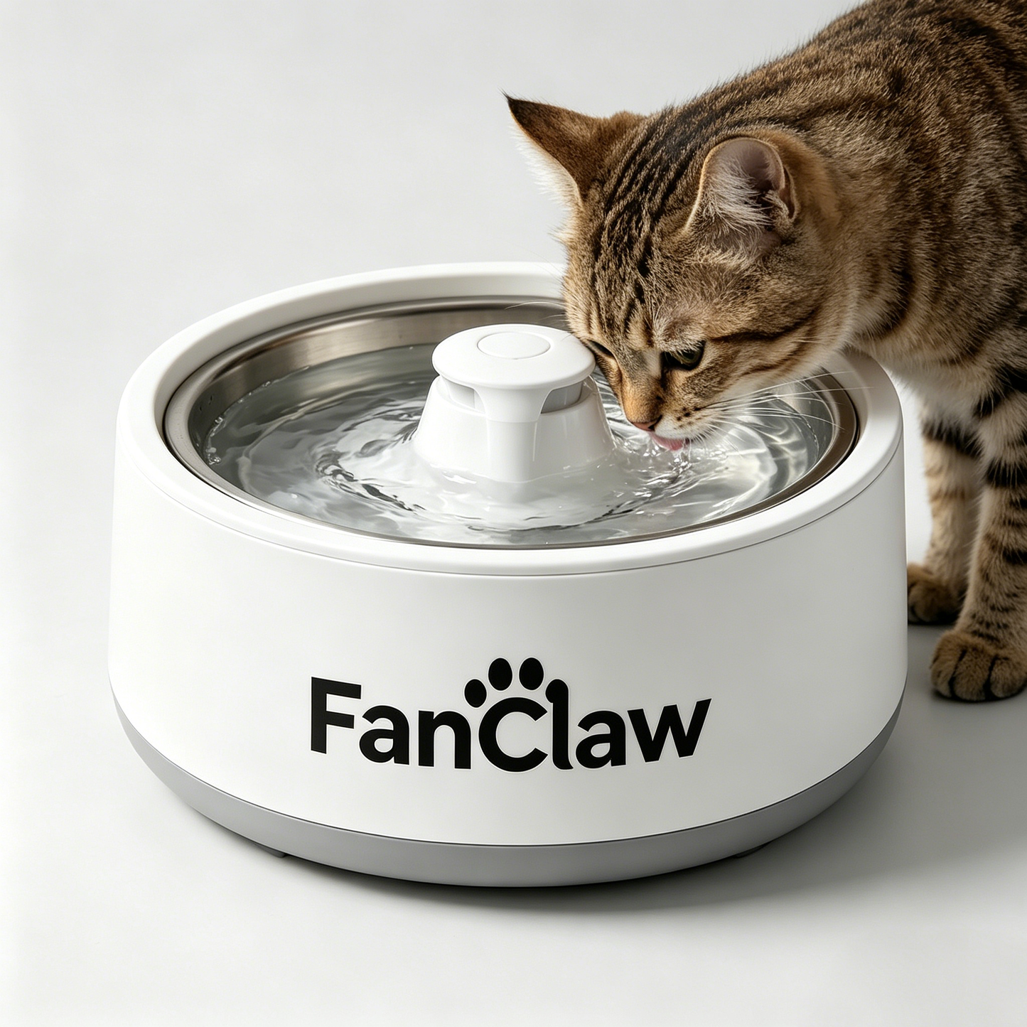 【FanClaw Pet Water Fountain】—— Fresh & Hydrating Water Source for Cats & Dogs