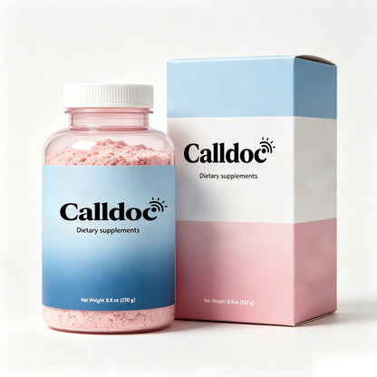 Calldoc Pink Powder Daily Dietary Supplement  Immune Support Energy Boost Wellness Powder for Men Women
