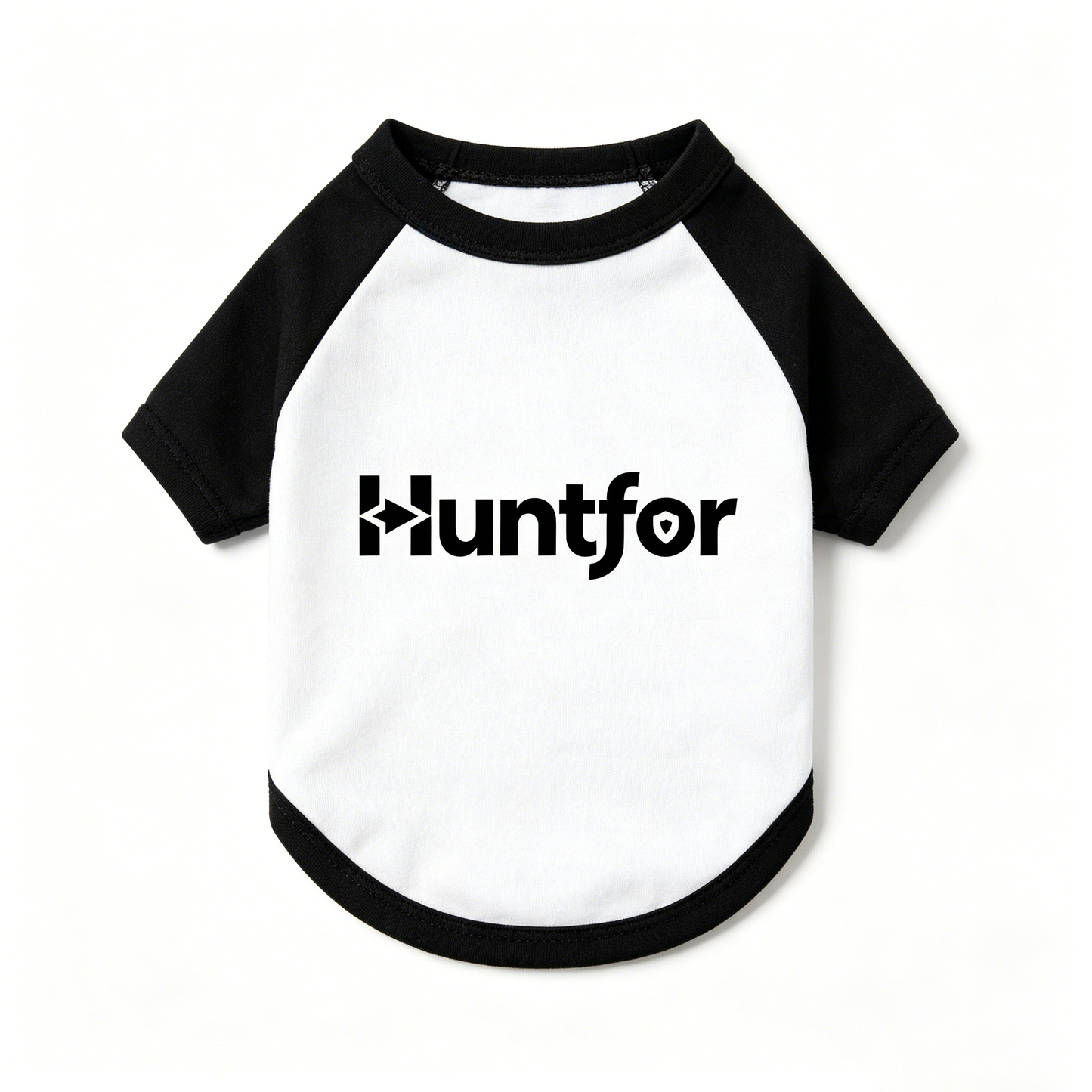 Huntfor Pet clothing, Soft Breathable Cotton Pet Clothes, Classic Black White Pet Tee Shirts for Small Medium Puppy Dogs, Daily Walking Holiday Party Pet Outfit