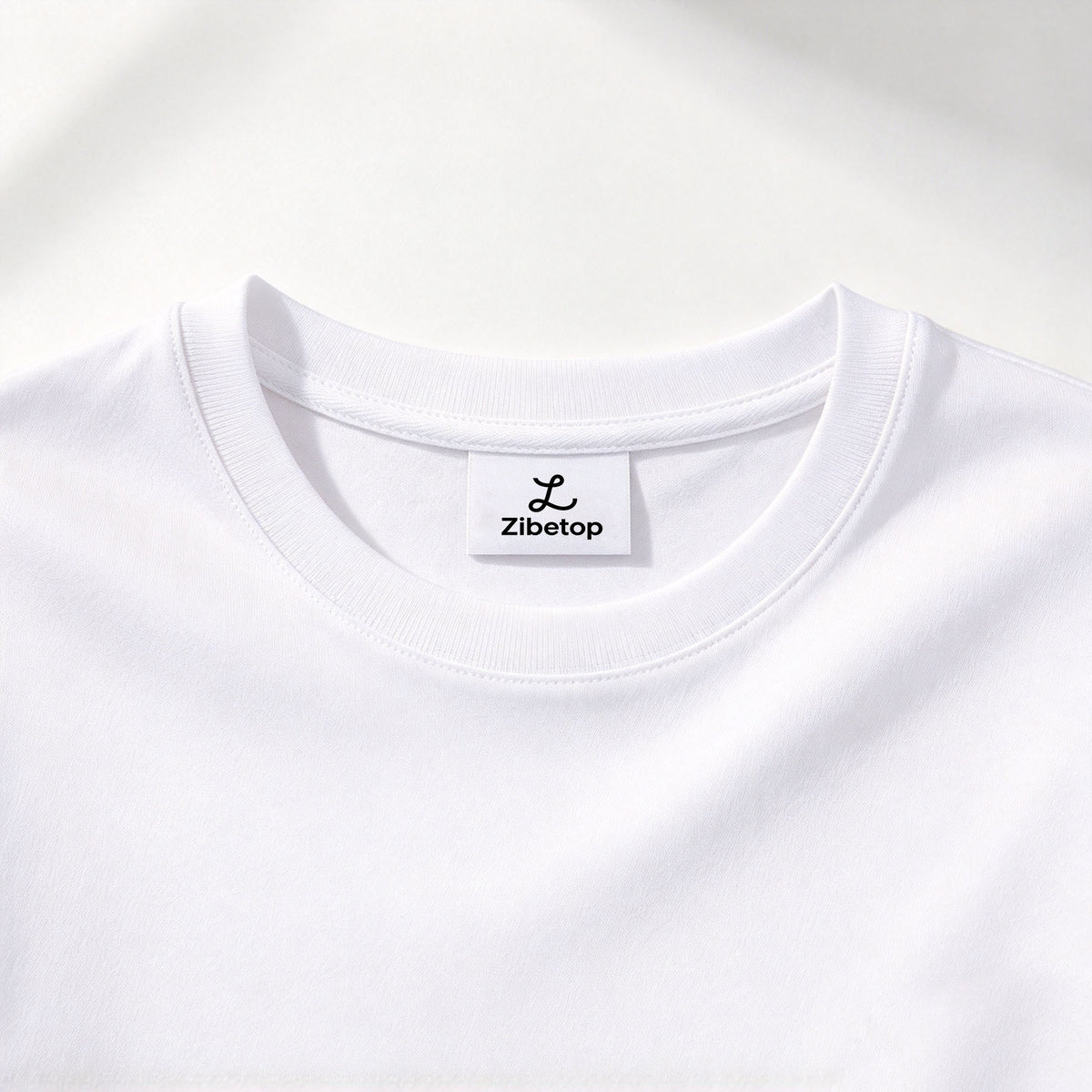 Zibetop Classic Crew Neck Plain Short Sleeve T-Shirt, Premium Soft Cotton Basic Tee for Men Casual Daily Wear