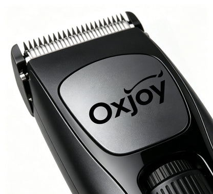 Oxjoy Professional Cordless Hair Clippers, Rechargeable Electric Hair Trimmer With Adjustable Cutting Length for Men Family Home‑Use Hair Cutting Kit