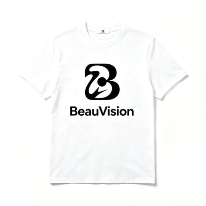 BeauVision Cotton Crew Neck T‑shirt, Comfortable Short Sleeve Casual Basic Top