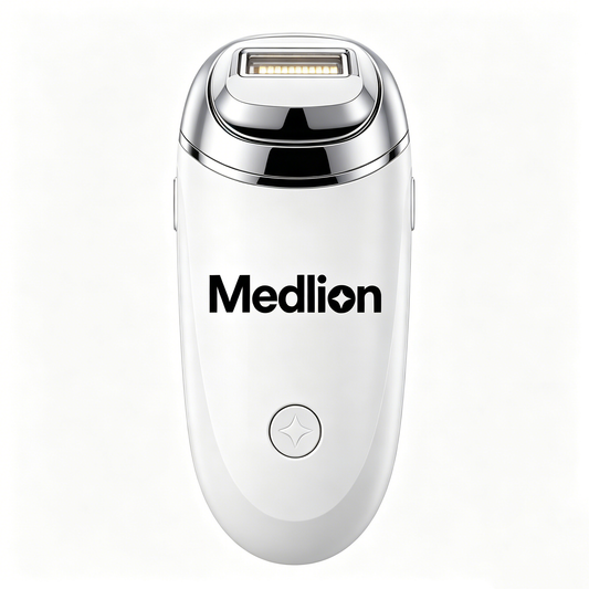 Medlion Ultrasonic Facial Beauty Device, At-Home Skin Therapy Machine, Deep Pore Cleansing & Lifting Tightening Skin Care Tool, Anti-Aging Facial Massager for All Skin Types