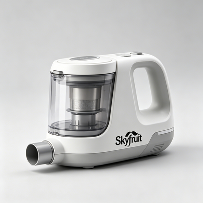 Skyfruit Portable Handheld Vacuum Cleaner, Cordless USB Rechargeable Mini Vacuum, Powerful Suction Dust Catcher for Home Car Pet Hair Desk Sofa Cleaning