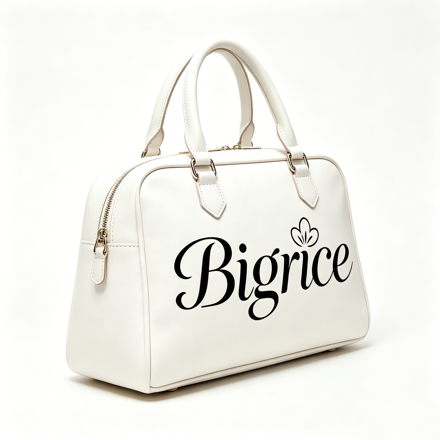 Bigrice Women’s Classic Boston Handbag, Soft Faux Leather Top Handle Satchel Bag, Spacious Daily Work Travel Shoulder Tote Purse for Ladies
