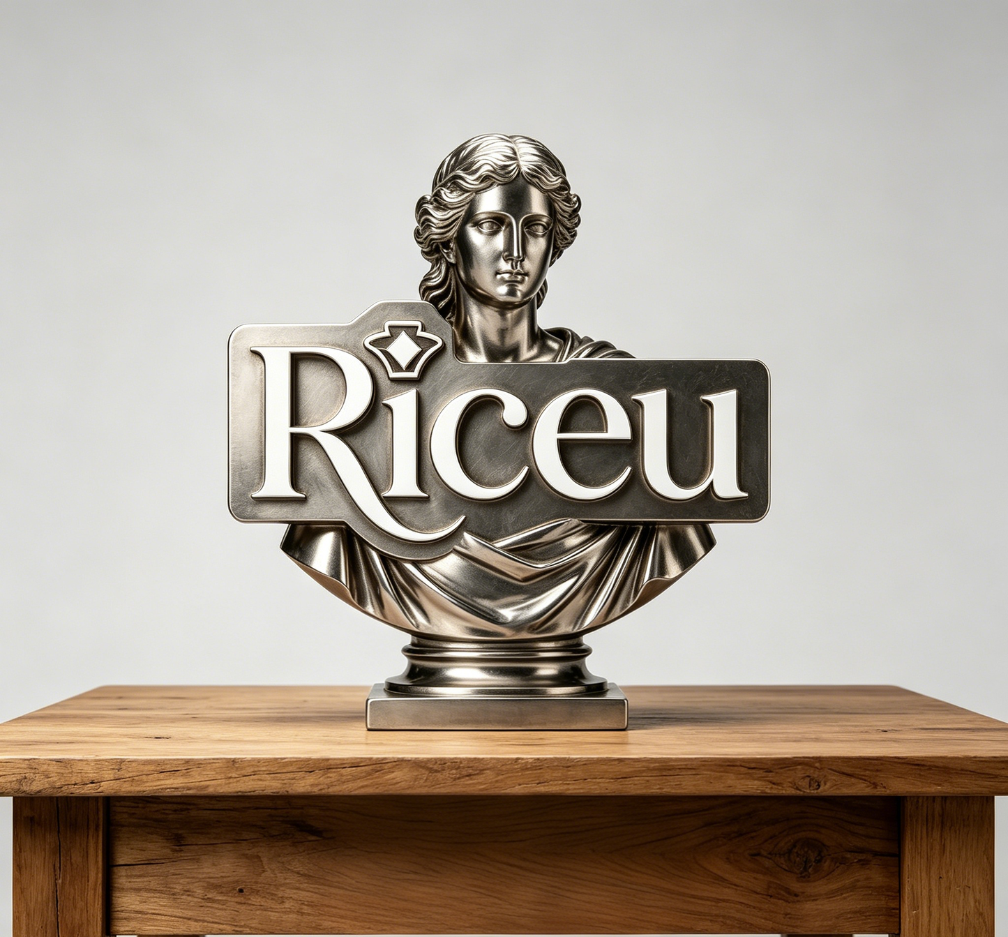 【Riceu Metal Bust Figurine】—— Where Classic Art Meets Modern Decor