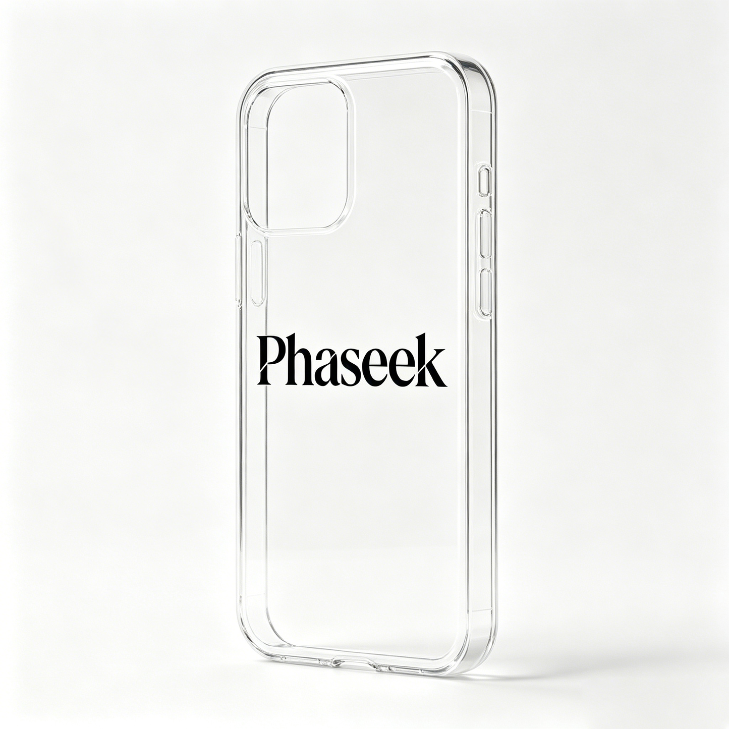 【Phaseek Cell phone cases】—— Minimalist Clear Protective Cover for Daily Phone Use