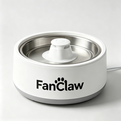 【FanClaw Pet Water Fountain】—— Fresh & Hydrating Water Source for Cats & Dogs