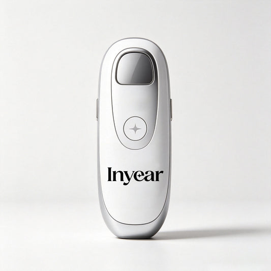 Inyear Portable Facial Skin Care Beauty Device, Rechargeable Handheld Face Massage Skin Tightening Anti-Aging Skin Lifting Machine for Home Spa