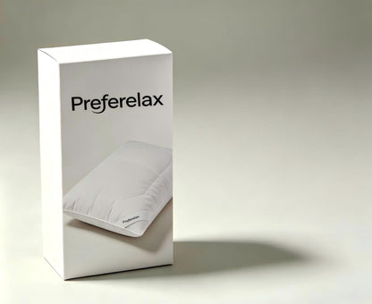 Preferelax Bed Pillow for Sleeping, Soft Supportive Plush Pillow, Premium Hotel‑Quality Stomach Back Side Sleeper Pillow, Breathable Comfort Pillow for Home & Bedroom