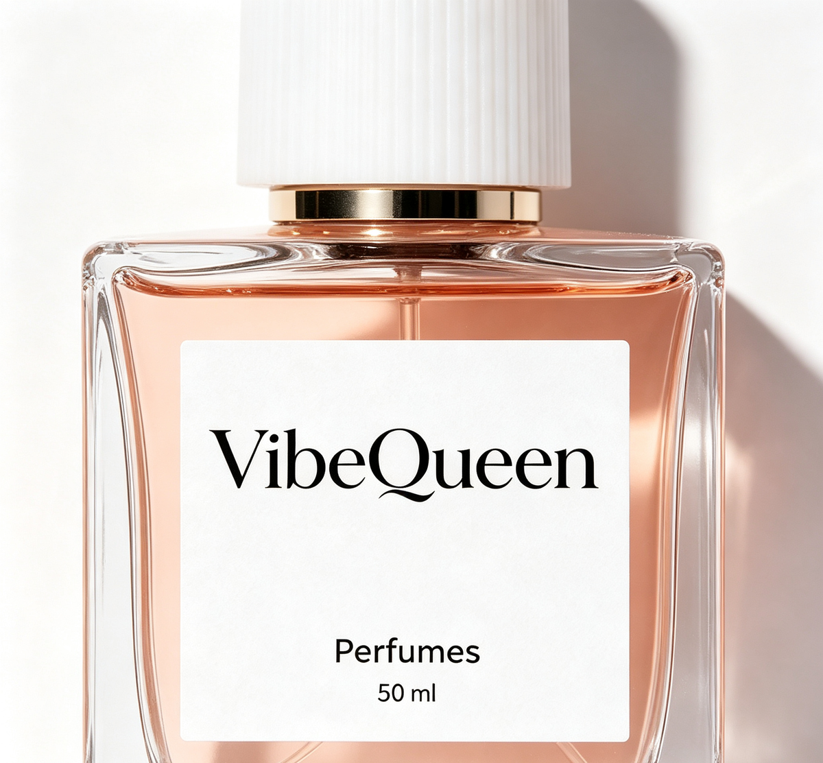 VibeQueen Perfume for Women, Elegant Long Lasting Fragrance, Fresh Floral Scent, 50ml Square Glass Bottle Perfume, Ideal for Daily Wear & Gift Giving