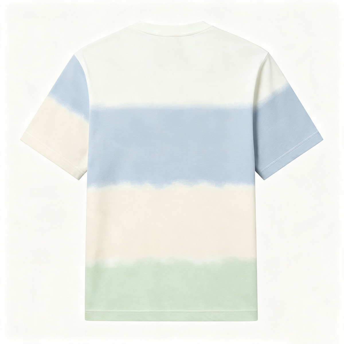 Excelove Gradient Tie‑Dye Short Sleeve T‑Shirt, Casual Crew Neck Loose‑Fit Summer Tee Top
