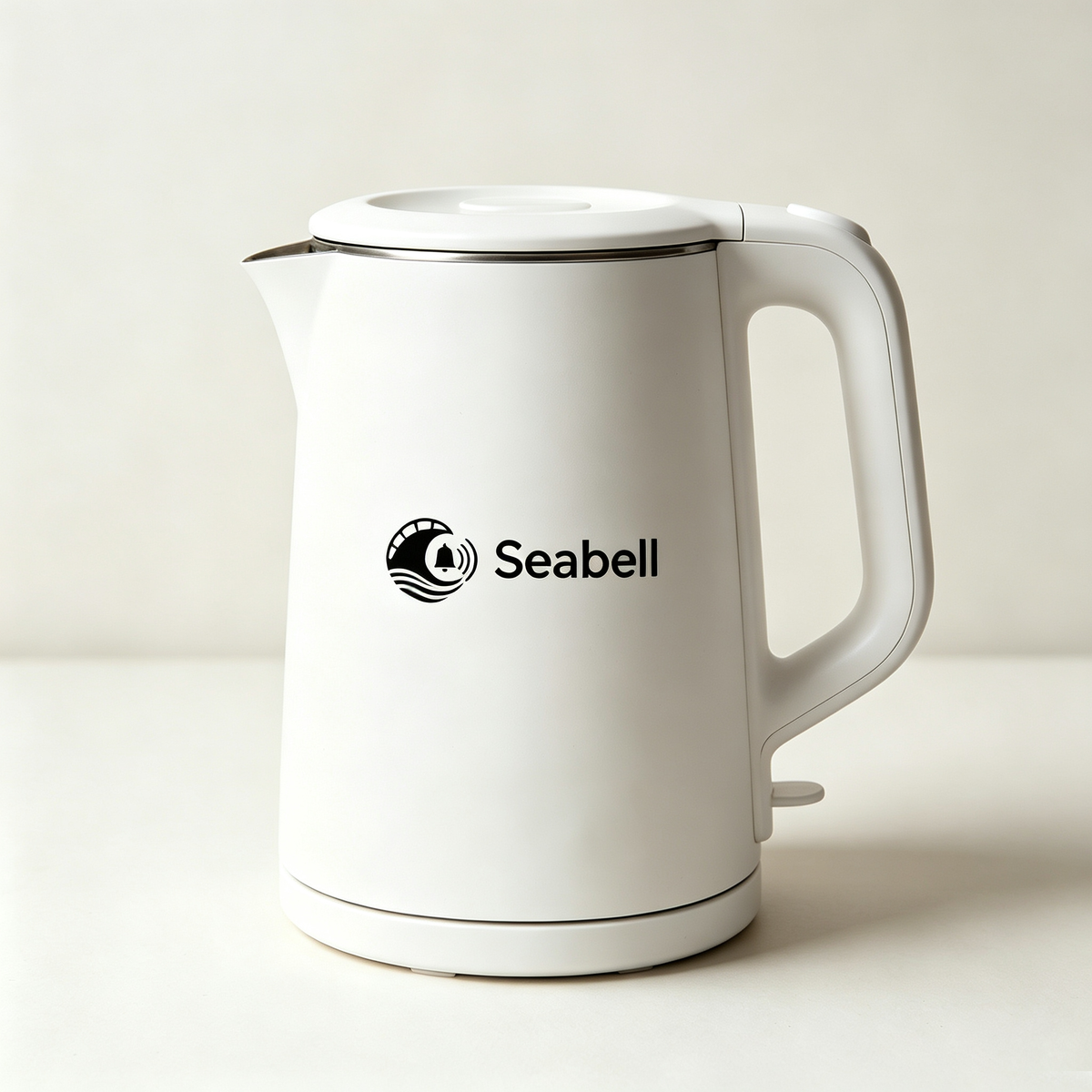 Seabell Electric Kettle, Fast‑Boil Hot Water Boiler, Stainless Steel Inner, Auto‑Shut‑Off & Boil‑Dry Protection, Portable Water Heater for Home, Kitchen, Office