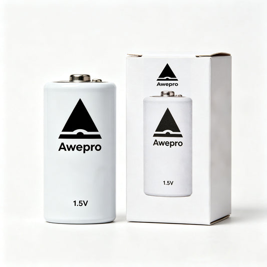 Awepro 1.5V Alkaline Batteries, Long Lasting All-Purpose C Size Battery, High Performance Disposable Batteries for Household Electronic Devices