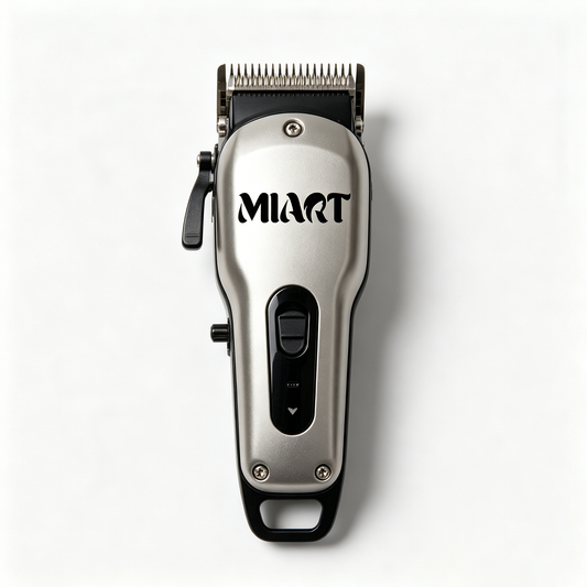MIART Professional Cordless Hair Clippers for Men, Rechargeable Electric Hair Cutting Machine with Adjustable Taper Lever, Silent Barbershop Hair Trimmer for Family Salon Home Haircuts