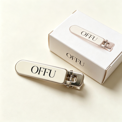 OFFU Classic Flat Hair Barrettes, No‑Slip Duckbill Hair Clips, Fashion Hair Decor for Daily Wear, Party