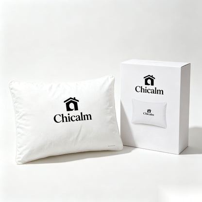 Chicalm Bed Pillow for Sleeping, Soft Support Pillow for Side Back Stomach Sleepers