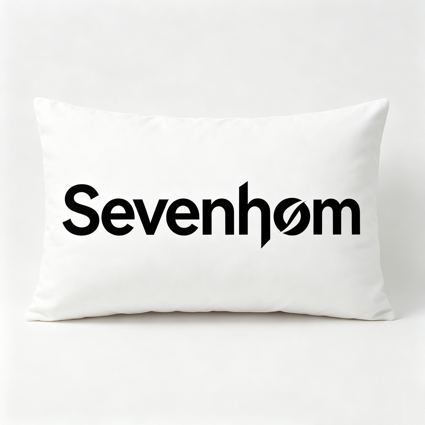 【Sevenhom Logo Throw Pillow】—— Simple Style for Cozy Living