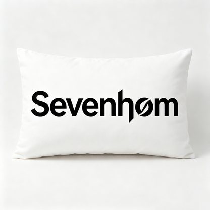 【Sevenhom Logo Throw Pillow】—— Simple Style for Cozy Living