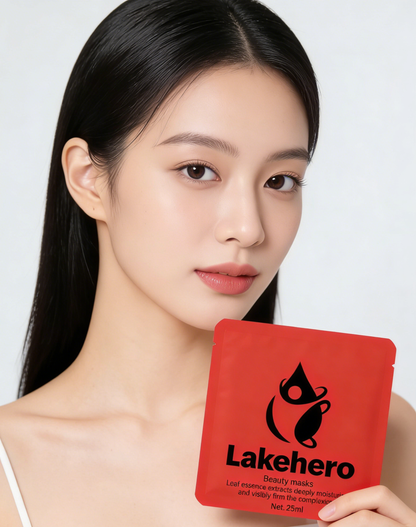【Lakehero Leaf Essence Beauty Mask】—— Your Go-To for Deep Hydration & Firm Skin