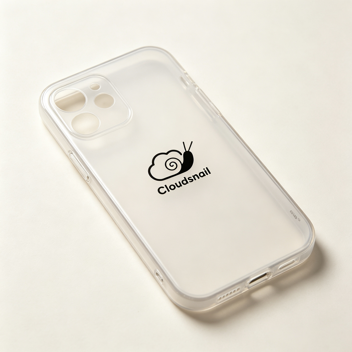 Cloudsnail Minimalist Clear Phone Case, Slim‑Fit Drop Protection Transparent Cell Phone Protector Cover