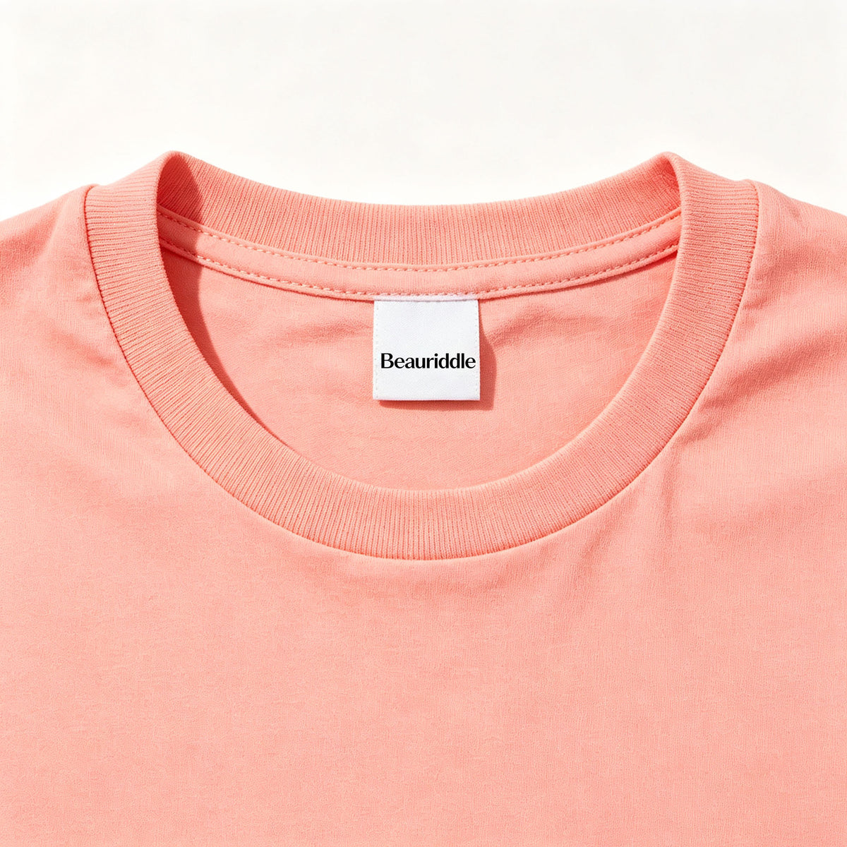 Beauriddle Short Sleeve Crew Neck T-Shirt, Classic Casual Cotton Tee, Soft Lightweight Basic Top for Daily Wear