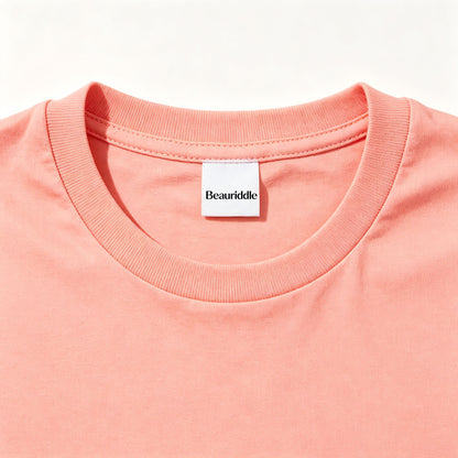 Beauriddle Short Sleeve Crew Neck T-Shirt, Classic Casual Cotton Tee, Soft Lightweight Basic Top for Daily Wear