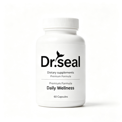 Dr.seal Daily Wellness Dietary Supplement, Premium All‑Daily Support Formula, 60 Vegetarian Capsules, Overall Health & Well‑Being Support