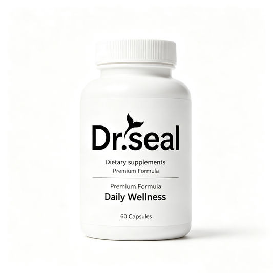 Dr.seal Daily Wellness Dietary Supplement, Premium All‑Daily Support Formula, 60 Vegetarian Capsules, Overall Health & Well‑Being Support