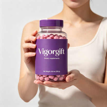 Vigorgift Chewable Dietary Supplement Gummies,Natural Gentle Daily Oral Supplement
