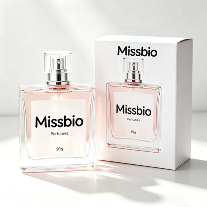 Missbio Women Perfume 50g, Elegant Long-Lasting Eau De Parfum, Delicate Floral Scent Fragrance for Daily Dating Party Use