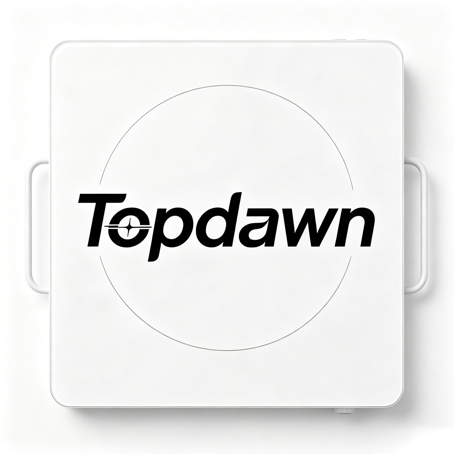 Topdawn Portable Single Burner Induction Cooktop, Adjustable Knob Control Electric Induction Cooker, Glass Surface Countertop Hot Plate, Energy Efficient Compact Induction Stove for Kitchen RV Camping Dorm Apartment