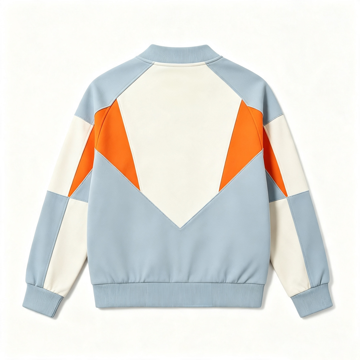 Drawbird Kids Color Block Bomber Jacket, Casual Zip‑Up Baseball Coat With Pocket For Boys Girls