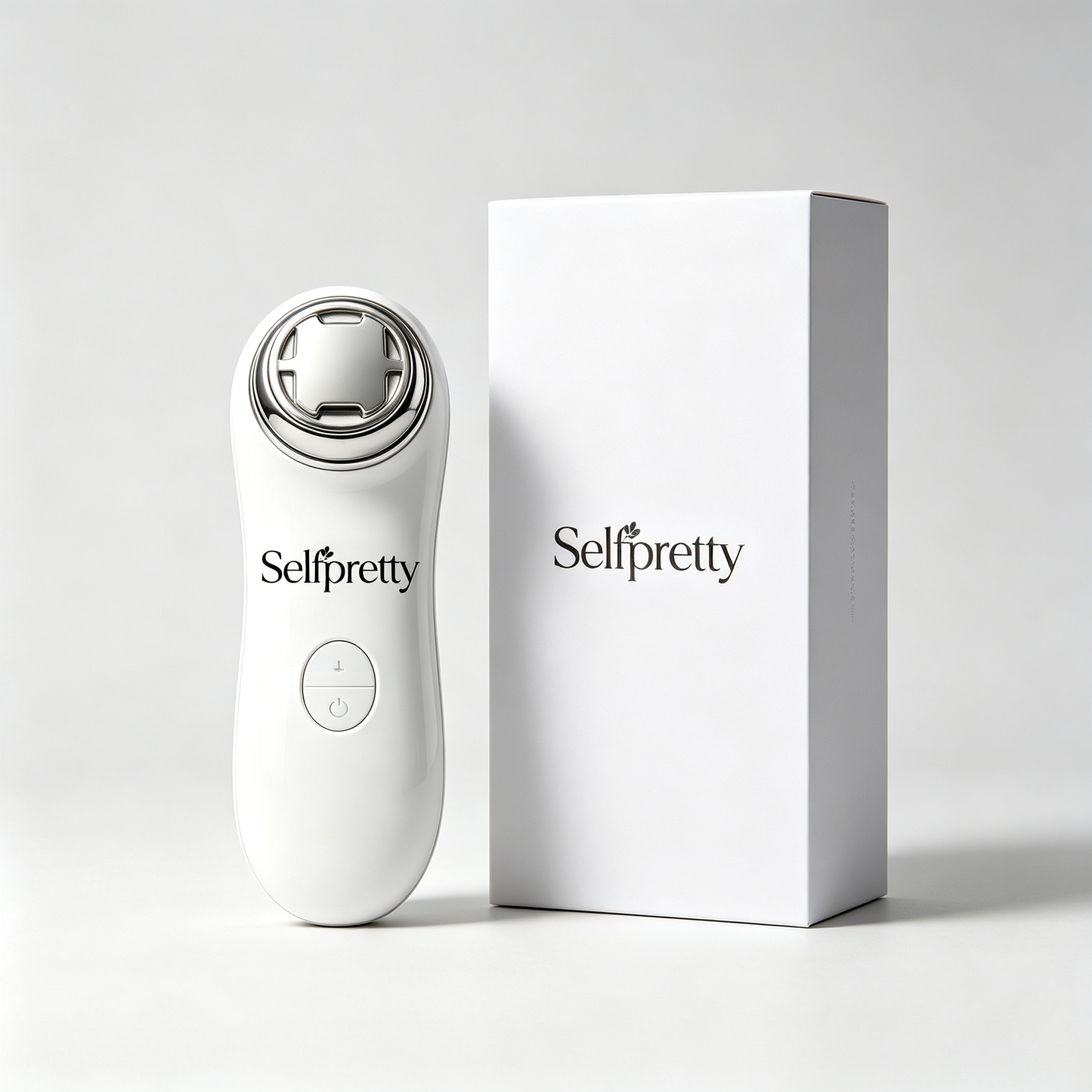 Selfpretty At-Home Facial Skin Care Device, Multi-Mode Skin Tightening Face Massager, Rechargeable Portable Anti-Aging Beauty Machine for Boosting Serum Absorption