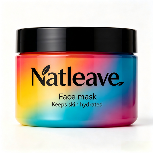 Natleave Hydrating Facial Mask, Deep Moisturizing Cream Face Mask for Dry Dull Skin, Repair Rough Complexion Overnight Skin Care Mask for All Skin Types
