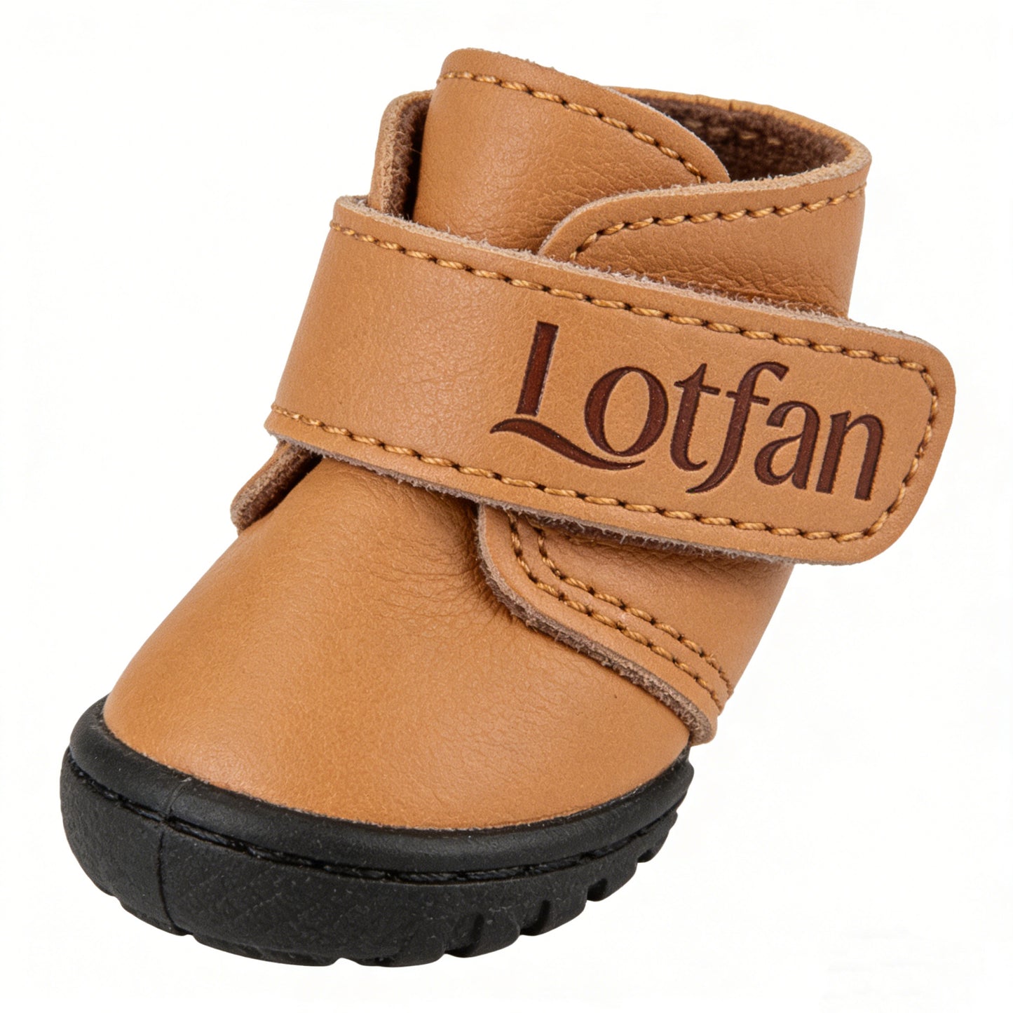 【Lotfan Premium Dog Leather Shoes】—— Protection & Style for Your Pup's Paws