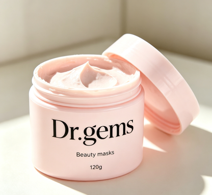 Dr.gems Beauty Masks Hydrating Nourishing Facial Mask, Deep Skin Moisturizing & Brightening Skin Care Clay Mask for All Skin Types