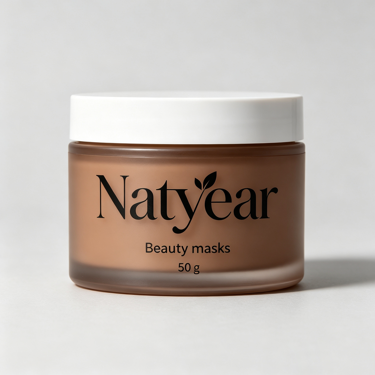 Natyear Deep Cleansing Clay Beauty Mask, Pore Minimizing Oil Control Detox Face Mask, Smooth Brighten Skin Mask for Oily Combination Skin