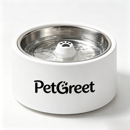 【PetGreet Pet Water Fountains being dishes】—— Practical Choice of Pet Hydration & Clean Drinking