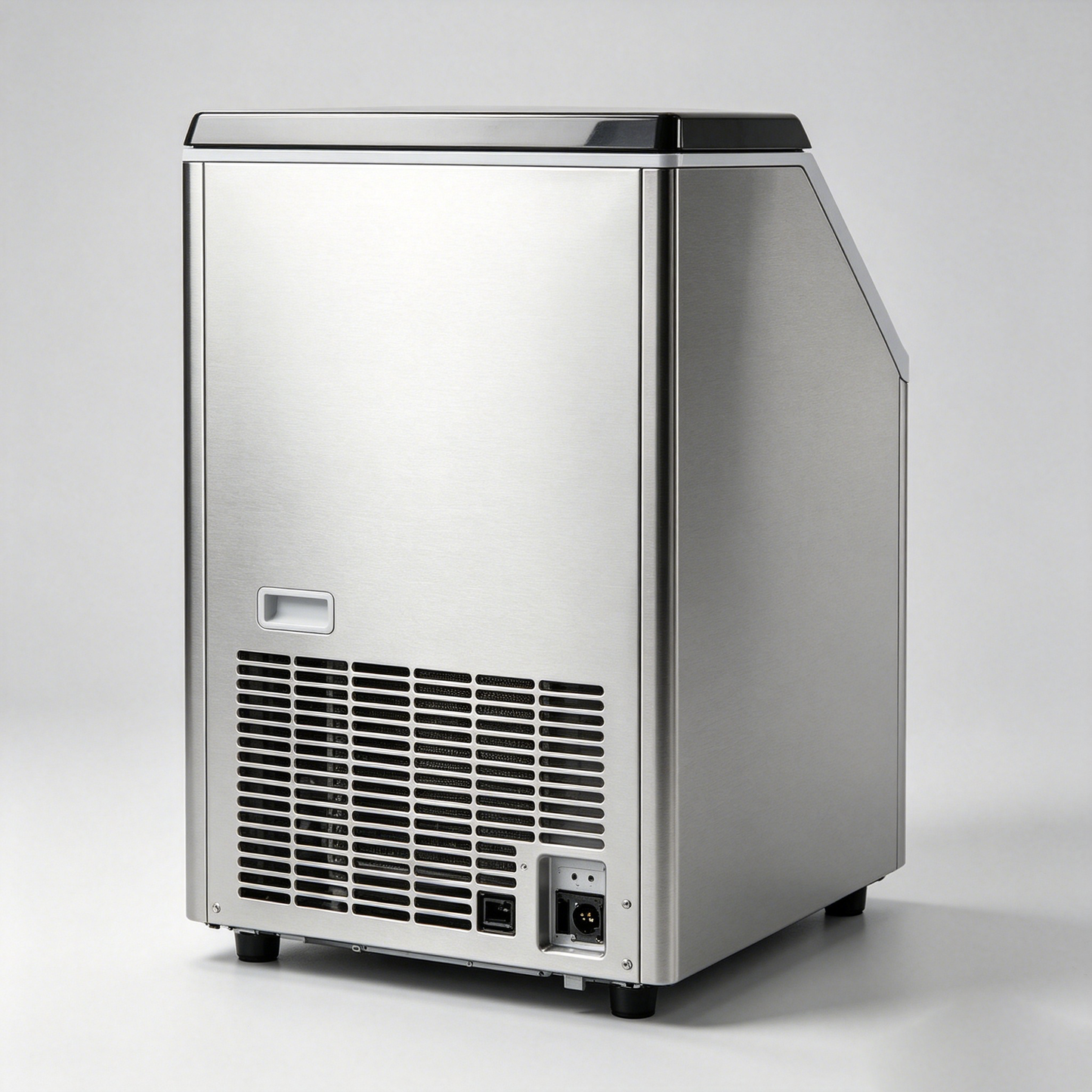 Watercity Ice Maker Machine, 24H Stainless Steel Countertop Ice Machine, 24pcs/12Mins Quick Ice Making, Auto Clean, Portable Ice Maker with Scoop & Basket for Home, Bar, Restaurant, Office