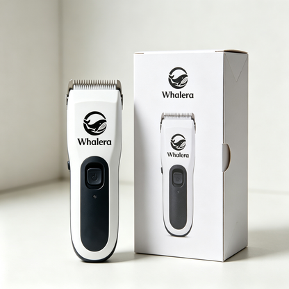 Whalera Cordless Hair Clippers for Men, Rechargeable Electric Hair Trimmer, Professional‑Silent Home Haircut Grooming Clipper for Family Use