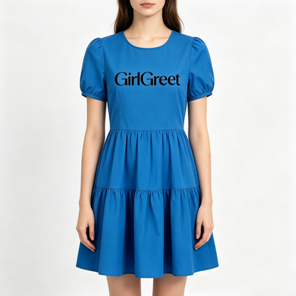 【GirlGreet Dresses】—— Sweet Casual Tiered Dress for Women