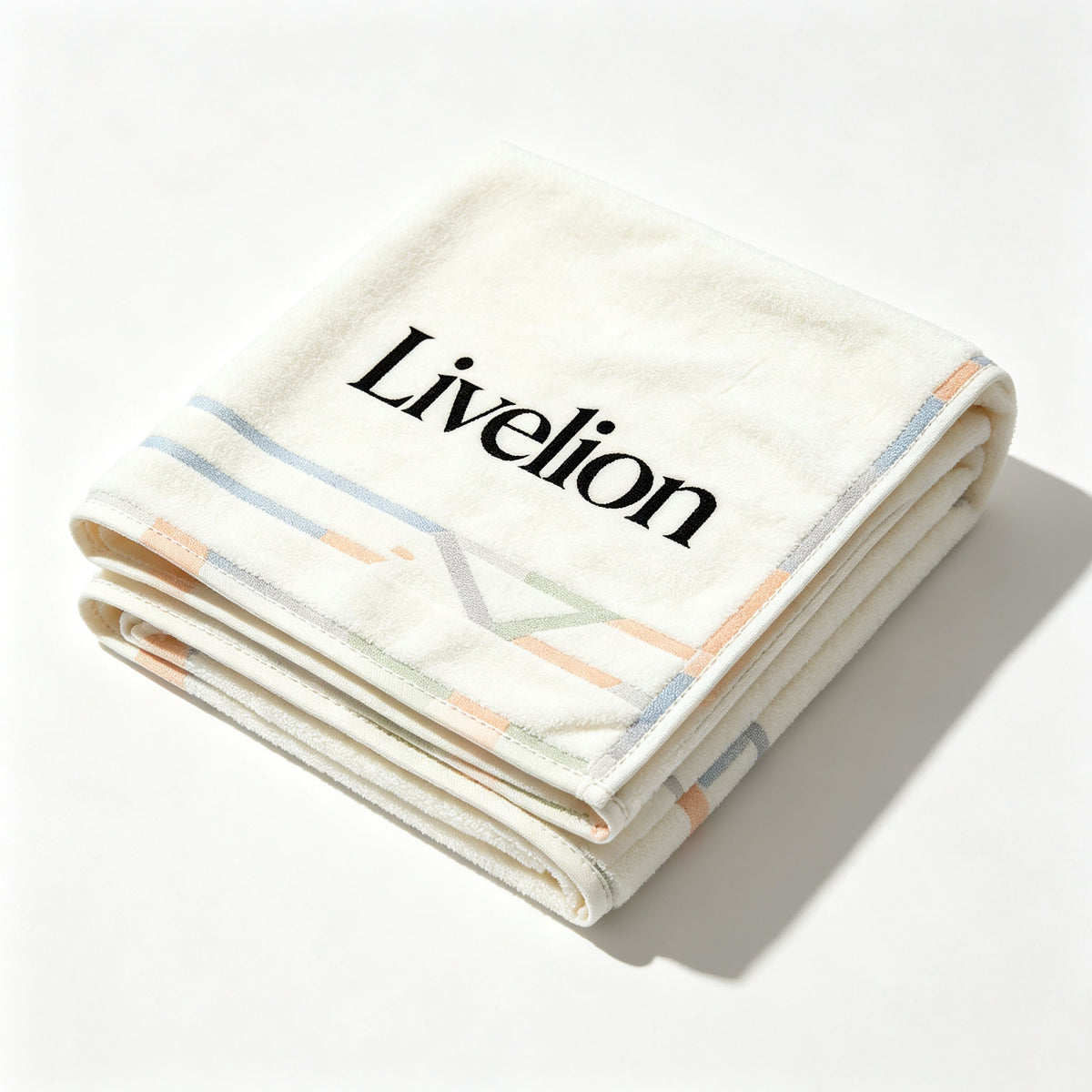 Livelion Soft Absorbent Bath Towel, Quick Drying Plush Shower Towel, Skin Friendly Household Towel for Bathroom Gym Travel