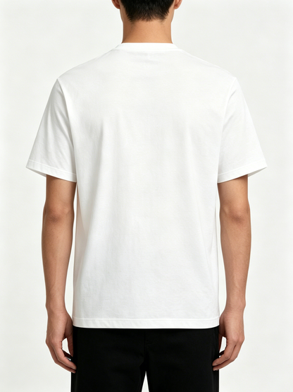 Okseek Men's Classic Crew Neck Short Sleeve T-Shirt, 100% Cotton Casual Basic Tee, Loose Fit Everyday Top for Summer